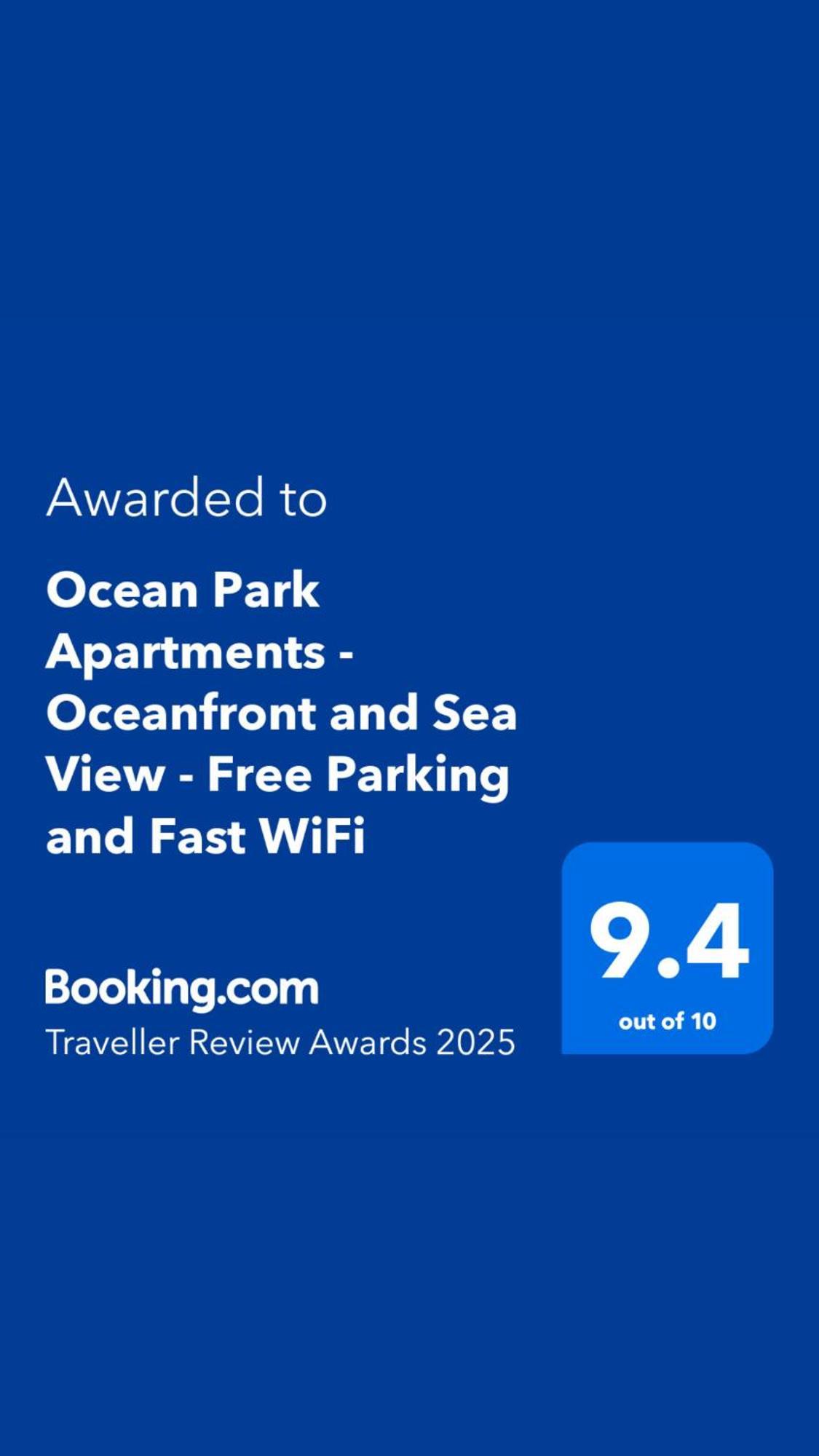 Ocean Park Apartments - Oceanfront - Free Parking And Fast Wifi Edinburgh Luaran gambar